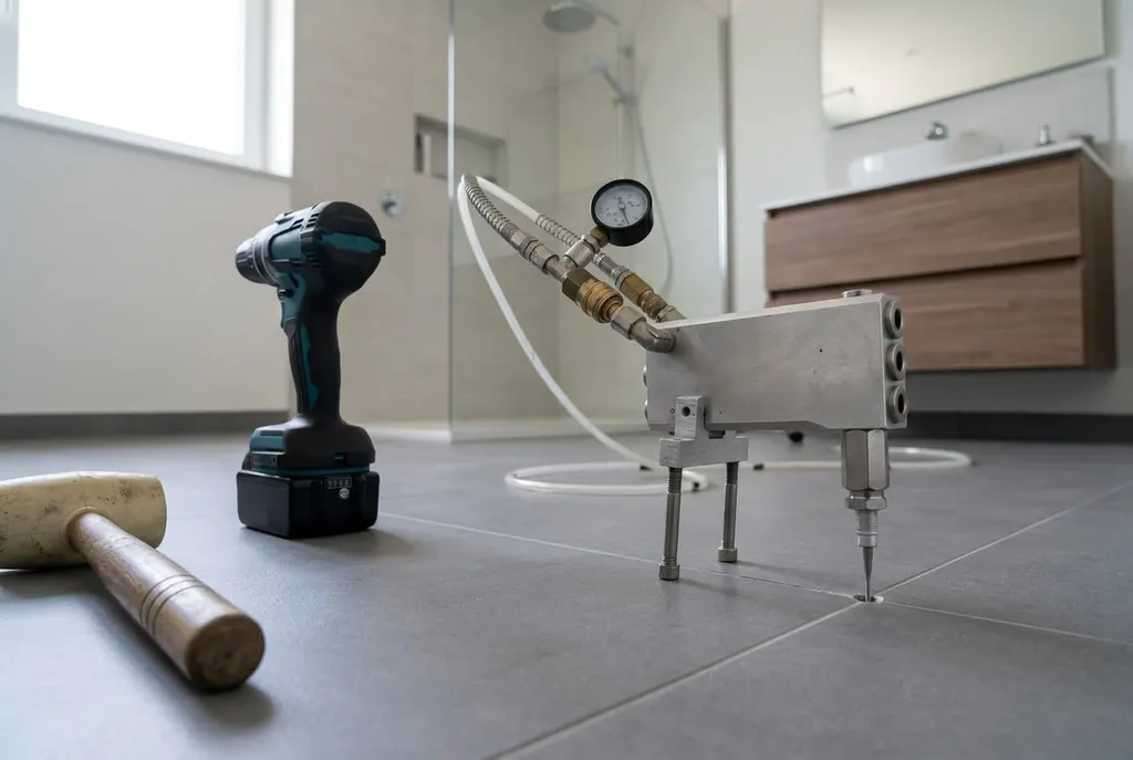 Kitbedrijf Enkhuizen – holle tegels injecteren